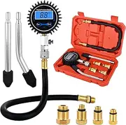 Nilight Compression Tester Kit, Digital 0-250PSI Automotive Tool for Petrol Engine Cylinder Compression Test