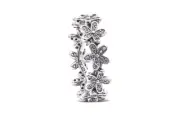PANDORA Dazzling Daisy Meadow Stackable Ring 190934CZ