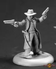 HANK CALLAHAN, GUNSLINGER Reaper Miniatures Chronoscope REM50251