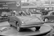 Autobianchi Stellina prototype 1963 Motor Show Car Old Photo