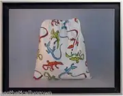 Gymnastics Leotard Grip Bags / Adorable Geckos Gymnast Birthday Goody Bag