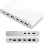 500 USB-C Universal Dock – Laptop USB C Docking Station – Dual Display at 4K – 1