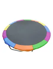 [Kahuna] 10ft Replacement Rainbow Reinforced Outdoor Round Trampoline Spring Pad Cover