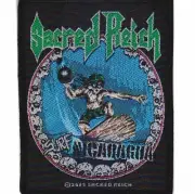 Sacred Reich Surf Nicaragua Patch Thrash Metal Official Metal Band Merch