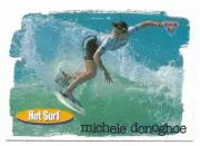 1995 Futera HOT SURF Trading Card (55) Michele DONOGHOE