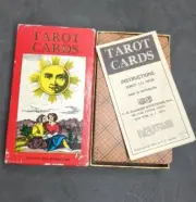 Vintage 1970 TAROT CARDS Deck AG MULLER Switzerland 1JJ Complete EUC Mid-Century
