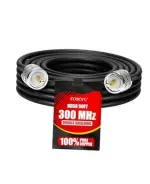 RG58 Coaxial Cable CB Antenna Cable, PL259 UHF Male-to-Male CB Coax, 50 50FT