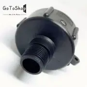 275 330 IBC Tote Tank Drain Adapter Fine Thrd 2 Nptx Male G Hose Adapter