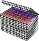 Underwear & Socks Ties Storage with Lids, Large Foldable Closet Drawer Organizer