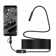 7mm USB Endoscope Borescope Inspection Tube Camera For Android Mobile