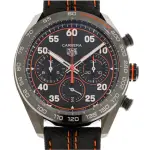 【TAG HEUER 豪雅】CARRERA 系列陶瓷計時保時捷特別版腕表X44MM(CBN2A1M.FC6526)