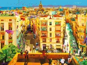 Ravensburger - Dining in Valencia Puzzle 1500pc