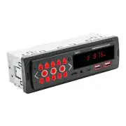 Single 1 Din Car Radio MP3 Player Bluetooth Head Unit In-Dash Stereo TYPE-C/USB