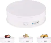 360 Degree Rotating Turntable Display Stand, 15Cm Diameter Motorized Rotating Tu