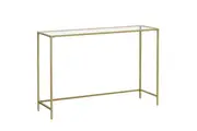 VASAGLE Console Table Display Shelf (Gold)