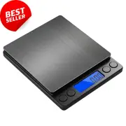 Digital Gram Scale 0.01g Precision Mini Pocket Scale 500g for Cooking Baking Jew