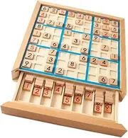 ORFOFE Educational Boys and Girls Number Puzzle Game 1 Set Wooden Logical Reasoning and Girls Toy Random Color