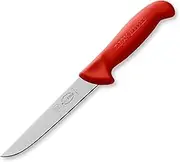 F.Dick S-S/P Ergogrip Wide Blade Boning Knife, Red, 15 cm Blade Length