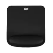 Wrist Rest Support Soft Silicone Mouse Pad for Laptop PC BLACK COLOR
