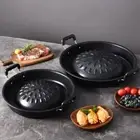 Portable Thai Picnic Grill Pan 30/35cm Food Griddle Vegetable