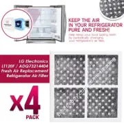 Pack of 4 x LG Fridge Air Filter Fits LG Pure N Fresh GR-5D951L GR-D257SL