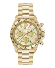 Philipp Plein Womens Nobile Gold 38mm Bracelet Fashion Watch