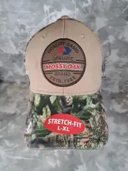 NWT Men's Mossy Oak Genuine Brand Stretch-Fit Cap L/XL