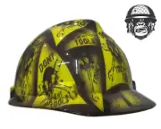 Custom Hydrographic Safety Hard Hat Mining Industrial DONT TOUCH MY TOOLS CAP