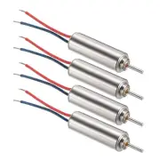 4PCS DC 3V Coreless Micro Motor 412 4x12mm for Airplane Model RC