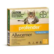 Profender Allwormer Medium Blue 2 pack