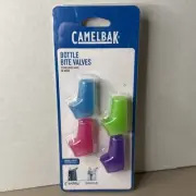 4 Pack Camelbak Multicolored Bottle Bite Valves For Eddy Groove Water Bottles