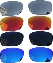 [Acefrog] 4 Pairs Polarized Replacement Lenses for Oakley TwoFace OO9189 Sunglasses, Perfectly Fit, Shatterproof, Anti-scratch, Value Pack