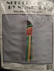 Needlepoint Numbers Kit Halloween Windsock