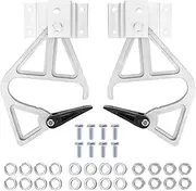1 Pair Extension Ladder Locks, Aluminum Ladder Rung Locks Telescoping Replacement Accessories for Werner 28-11 Rung Lock Kit
