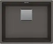 [FRANKE] Kitchen Sink Made of Granite (Fragranite) with a Single Bowl Kanon KNG 110-52 - Slate Grey - 125.0716.371