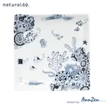 【ANNZEN】《NATURAL 69》日本波佐見燒 正角皿盤-海裡(日本製 正角陶盤)