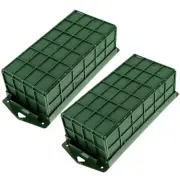 2 Pcs Flower Arrangement Mud Foam Floral Block Plant Holder Blocks