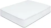 Giselle Bedding Queen Mattress Protector, Bed Sheets Cover Waterproof Bamboo Protectors Home Bedroom Furniture, Hypoallergenic Breathable Washable Antibacterial Covers White