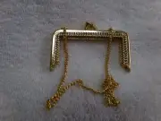 Metal Purse Frame Kiss Clasp Lock For Coin Bag Purse repair Crafting