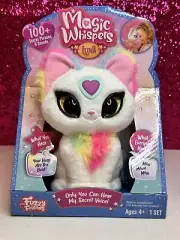 My Fuzzy Friends Magic Whispers Interactive Plush Kitty Luna Skyrockets
