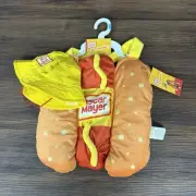 Oscar Mayer Hot Dog Costume Pet Size M NWT