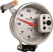Autometer 5" Tachometer 0-11000 RPM Dual Range W/Peak Memory Ultra-Lite (6855)