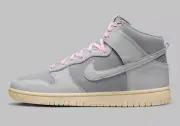 Nike Dunk High Retro PRM Certified Fresh Smoke Grey Fog Pink DQ8800-001 Men's
