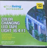 16.4 Ft. Remote Control LED Strip Tape Lights Indoor Outdoor New In Box