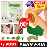 Knee Patches Pain Relief Sticker Wellnee Wormwood Pad Therapy Plaster Joint Ache