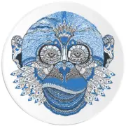 Tribal Monkey - 100 Pack Circle Stickers 3 Inch