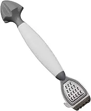 Lemon Stainless Steel Zester，3 in 1 Lemon Zester Peeler， Kitchen Peeler Tool for Cocktails Lime Oranges Kitchen Gadgets (White)