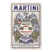 Nostalgic Art 20x30cm Medium Sign Martini Bianco Vermouth Label