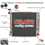 2 Row Radiator Fits Holden RA Rodeo RC Colorado Isuzu D-MAX Petrol V6 3.6L AT/MT