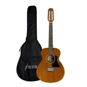 Haze 12-String 36" Saddle Height Adjustable Acoustic Guitar-Natural P30411112EQN